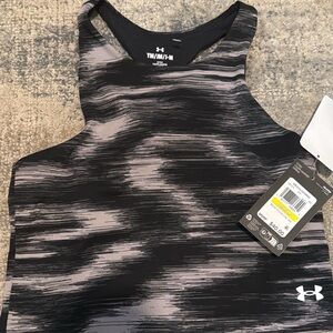 Under Armour Black and Gray Patterned Tank